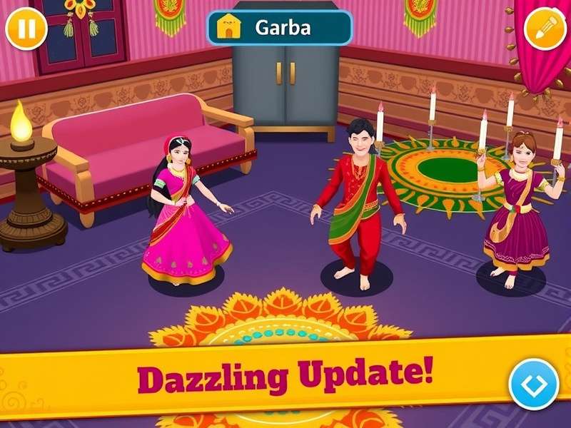 Dazzling Navratri Garba Gameplay Screenshot